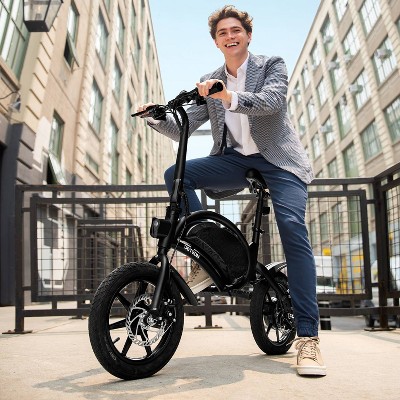 Jetson 14&#34; Bolt Up Step Over Electric Bike - Black_0