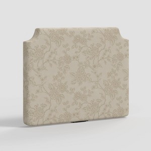 Twin Molly Notched Stick-on-the-Wall Dorm Headboard - Threshold™ - 1 of 4