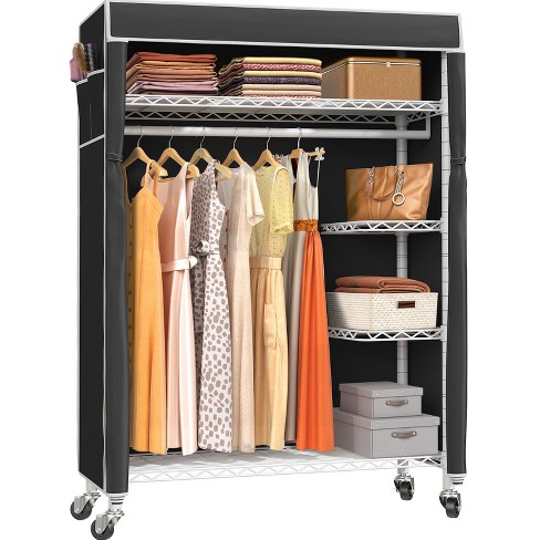 Target rolling clothes discount rack