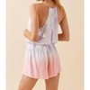 Women's Sunset Tie-Dye Romper - day + moon - 4 of 4