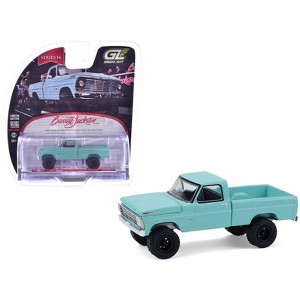 1967 Ford F-100 Custom Pickup Truck Light Blue "Barrett-Jackson" Series 16 1/64 Diecast Model Cars by Greenlight - 1 of 4