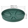 Unique Bargains Lightweight Sturdy Durable Nordic Minimalist Plant Saucers 2 Pcs - 2 of 4