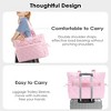 Generic Tote Bag for Women, 25L Puffy Tote Travel Bag, Lightweight Shoulder Work Gym Handbag, Quilted 15.6" Laptop Bag - 3 of 4