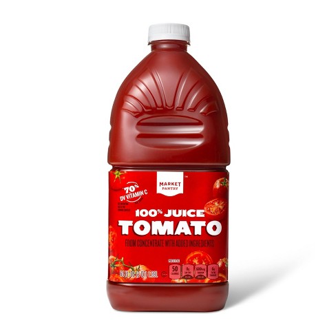 100% Tomato Juice - 64 fl oz Bottle - Market Pantry™ - image 1 of 3