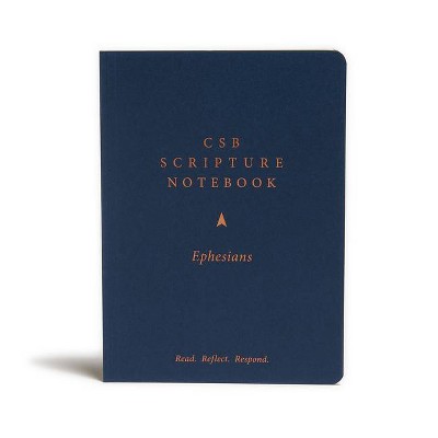 CSB Scripture Notebook, Ephesians - by  Csb Bibles by Holman (Paperback)