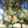 Northlight Patriotic LED C9 Faceted Christmas Lights - Red, White and Blue - 66' White Wire - 100ct - 2 of 4