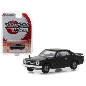 1971 Nissan Skyline 2000 GT-R Black "Tokyo Torque" Series 3 1/64 Diecast Model Car by Greenlight - 1 of 3