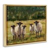 Stupell Industries Flock of Sheep Painting Floating Frame Canvas Art, Gold, 25" x 31" - 2 of 4