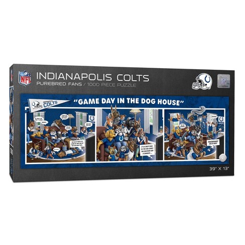 Nfl Indianapolis Colts Game Day In The Dog House Puzzle - 1000pc