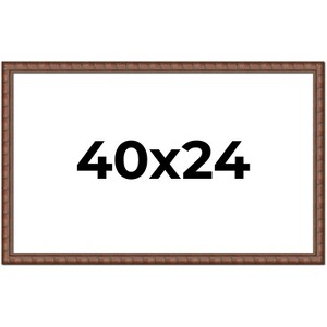 PosterPalooza | 40x24 Modern Bamboo Picture Frame, UV Acrylic, 5 Finishes - 1 of 4