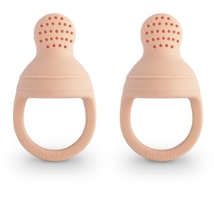 Mushie Silicone Fresh Food Feeder 2-Pack - 1 of 4