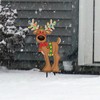 Briarwood Lane Christmas Reindeer in Lights Metal Yard Art 31x14 For Christmas Metal Art - 2 of 2