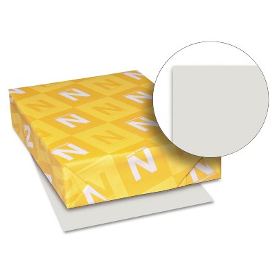 Neenah Paper Exact Index Card Stock 110 lbs. 8-1/2 x 11 Gray 250 Sheets/Pack 49591