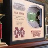 NCAA Mississippi State Bulldogs 25-Layer StadiumViews 3D Wall Art - 2 of 4