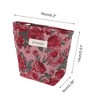 Unique Bargains Vintage Rose Makeup Bag 1 Pc - 2 of 4