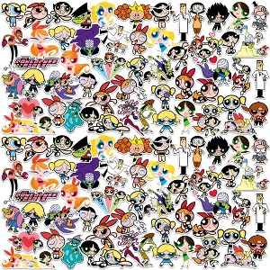 Powerpuff Girls Character Vinyl Large Deluxe Stickers Variety Pack - 1 of 4