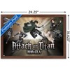 Trends International Attack on Titan: Season 4 - Collage Framed Wall Poster Prints - 3 of 4
