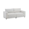 81" Modern Square-Arm Sofa with Soft Cushions - 3 of 4