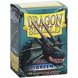 Dragon Shield Standard Size Card Sleeves  Classic Green 100 CT - MTG Card Sleeves are Smooth & Tough - Compatible with Pokemon, Yu-Gi-Oh!, & Magic - 1 of 3