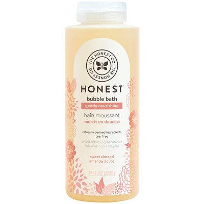 The Honest Company Nourish Bubble Bath - Sweet Almond - 12 fl oz