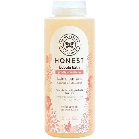The Honest Company Gently Nourishing Bubble Bath Sweet Almond -12 fl oz - image 1 of 3