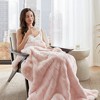 FONTOI 50"x60" Luxury Plush Throw Blanket Throw Blanket Perfect Blanket for Couch Year Round Fluffy Micro Fleece Winter Gift Festival - 2 of 4