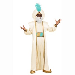 HalloweenCostumes.com Men's Disney Aladdin Sultan Costume, Princess Jasmine's Father Outfit for Halloween - 1 of 4