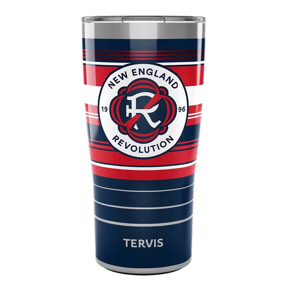 Photos - Glass MLS New England Revolution 20oz Hype Stripe Stainless Steel Tumbler 