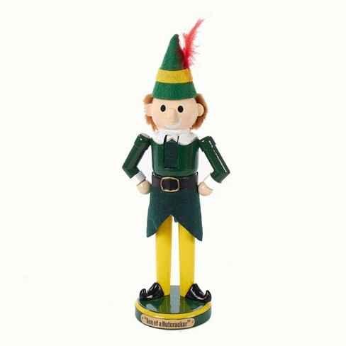 Kurt Adler 11-inch Wooden Buddy The Elf Nutcracker : Target