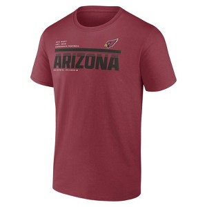 NFL Arizona Cardinals Men's Bi-Blend T-Shirt - 1 of 3