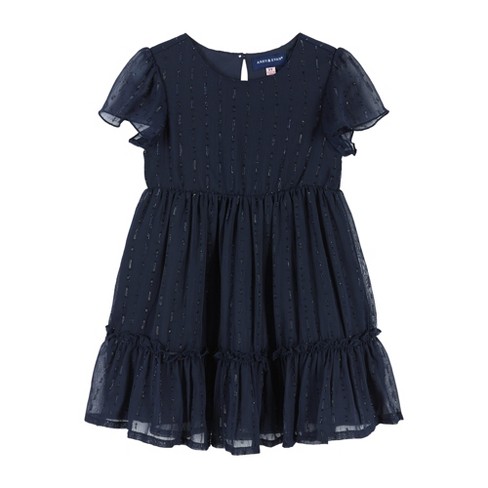 Girls blue hot sale holiday dress