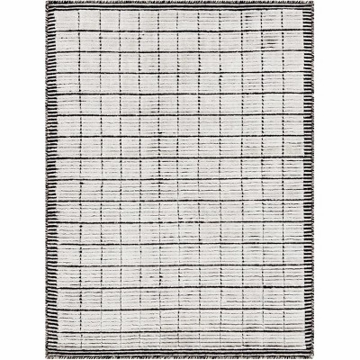 Hauteloom Rectangle Area Rug Black : Target