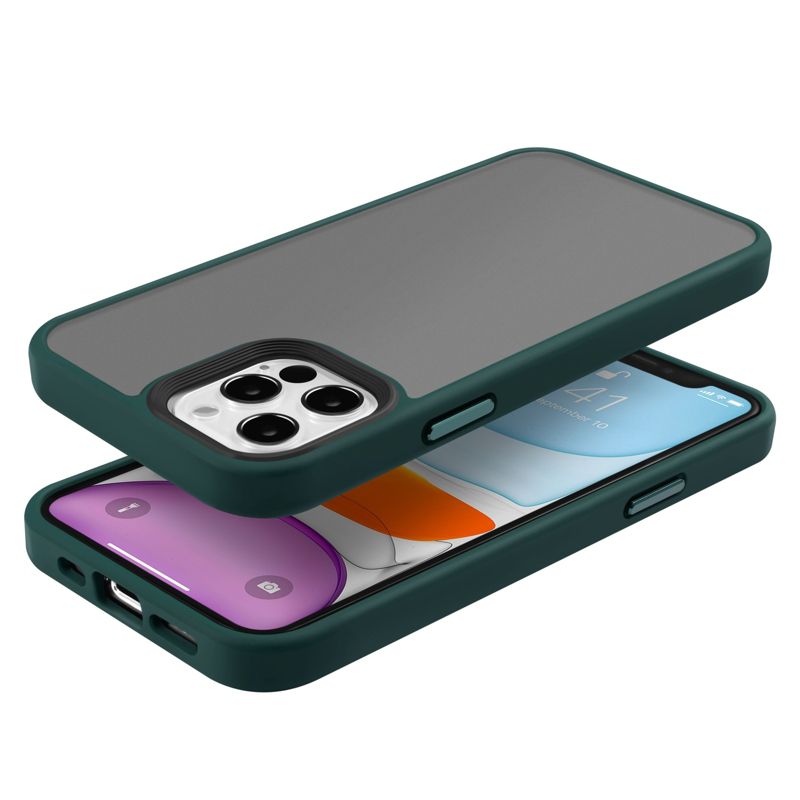 Insten Shockproof Translucent Case Compatible with iPhone - Drop Protection Matte Hard Bumper Cover Accessories, 5 of 10