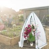 Orieon Outdoor Greenhouse for Plants – Portable Hexagonal Plant House with PE Cover, Zipper Door & Mesh Window, Garden. - 3 of 4