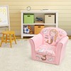 Costway Kids Mermaid Sofa Children Armrest Couch Upholstered Chair Toddler Furniture - 2 of 4