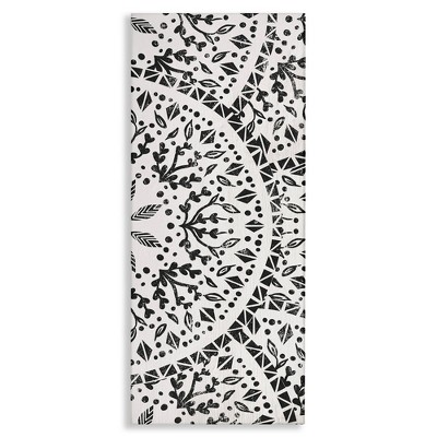 Stupell Industries Boho Fractal Pattern Study, 17" x 40"