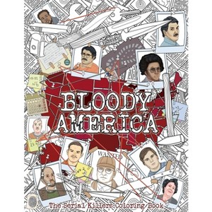 Bloody America - (True Crime Gifts) Large Print by  Brian Berry (Paperback) - 1 of 1