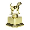 Original Spec Top Dog Trophy: Gold Dog Show Award, Indoor Decorative Object, Animal Figurine, Paper Riot Co. - image 3 of 3