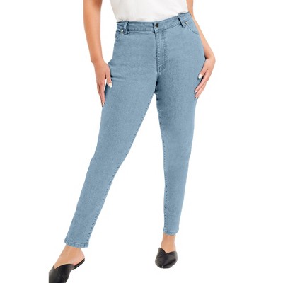 June + Vie by Roaman's Women's Plus Size June Fit Skinny Jeans