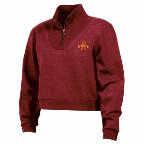NCAA Iowa State Cyclones Women's Quarter Zipped Sweatshirt - 1 of 3