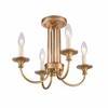 Elk Home Cecil 4 - Light Semi-Flush Mount in  Natural Brass - 2 of 4
