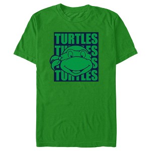 Men's Teenage Mutant Ninja Turtles Leonardo Turtles Repeat T-Shirt - 1 of 4