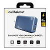 cellhelmet® Dual-Port 45-Watt USB-C® and USB-A GaN Wall Charger in Gray - 4 of 4