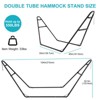 Hammock Stand - Steel Hammock Frame, 550 LBS Capacity, 2 Person, Fits Hammocks 9 to 14 Ft, Adjustable Universal for Indoor Outdoor Backyard Camping - 3 of 4