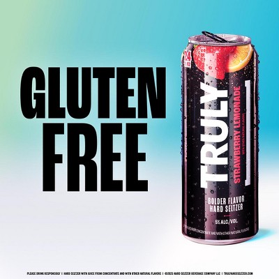 Truly Strawberry Lemonade Hard Seltzer - 24 fl oz Can