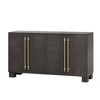 Okak Sideboard Cabinet, Bufft Cabinet with 4 Doors and 4 Shelves, Storage Cabinet for Living Room, Dining Room, Kitchen, taupe - 4 of 4