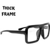 4E's Novelty Oversized Glasses - Clear Lens Non Prescription Glasses for Women and Men, Chunky Glasses Ideal Fake Glasses for Adult & Kids Halloween - 2 of 4