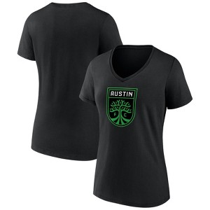 MLS Austin FC Women's V-Neck Top Ranking T-Shirt - 1 of 3