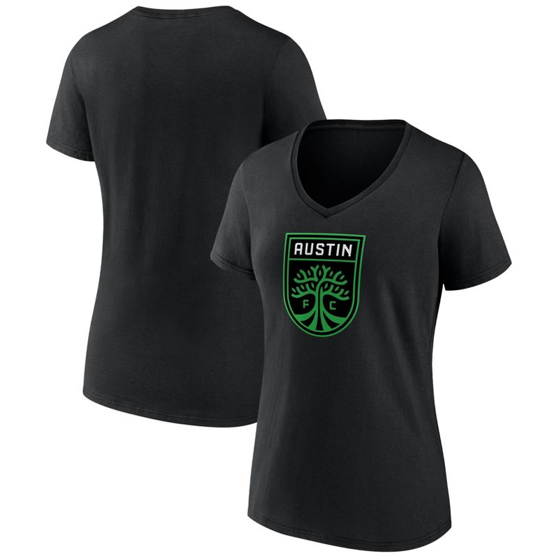MLS Austin FC Women&#39;s V-Neck Top Ranking T-Shirt, 1 of 4