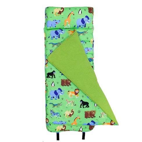 Wildkin Kids Original Cotton Blend Nap Mat with Pillow for Toddler and  Elementary (Dinomite Dinosaurs)